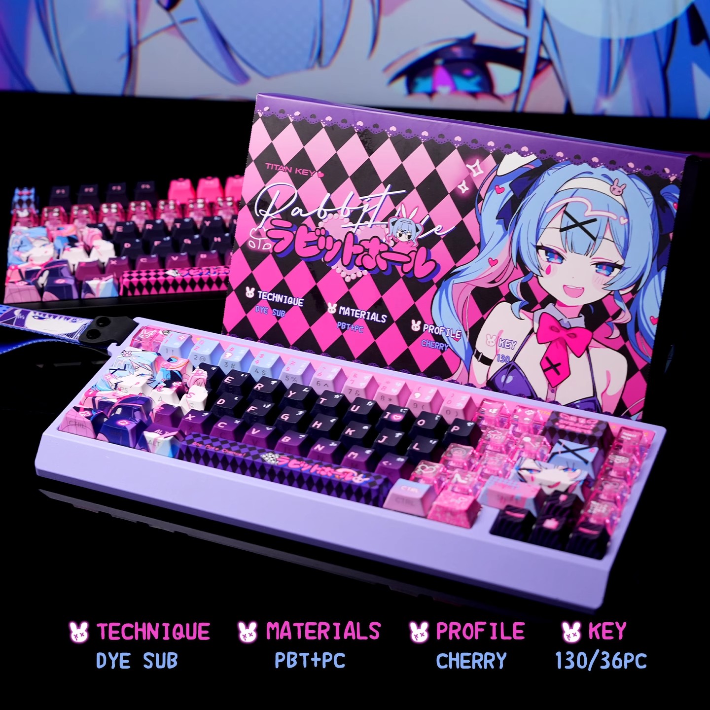 Gaming Accessories Aesthetic - Set di Tasti Personalizzati a Tema