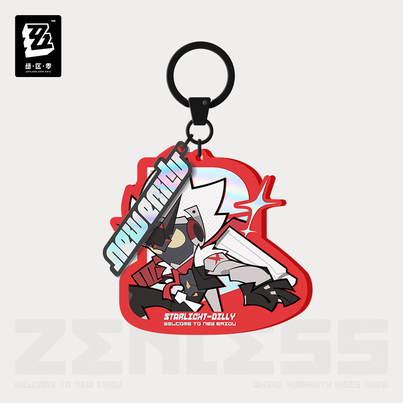 Gaming Accessories Gifts - [Originale] Portachiavi in acrilico miHoYo Zenless
