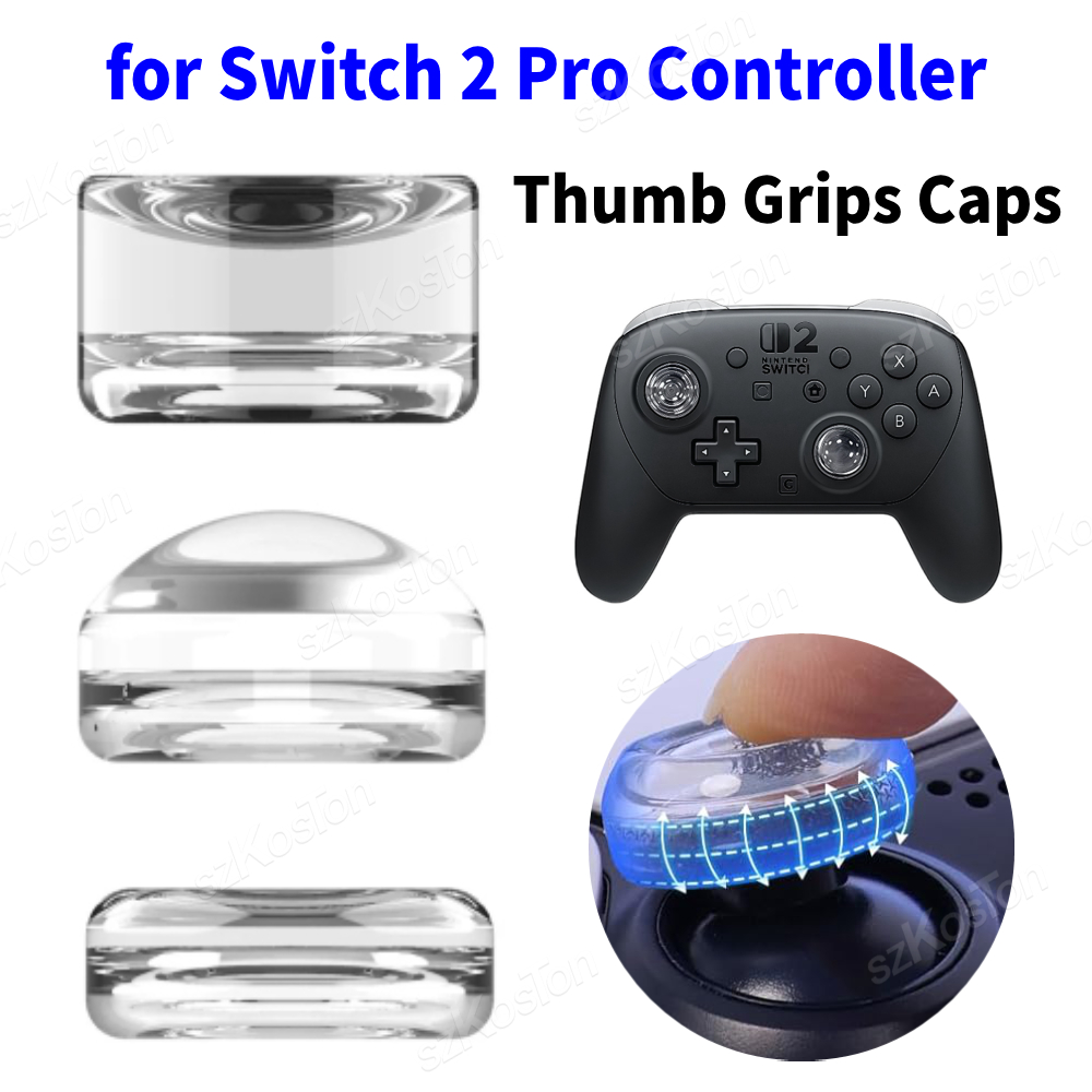 Japanese Gaming Accessories - Cappucci per impugnature per pollice trasparenti