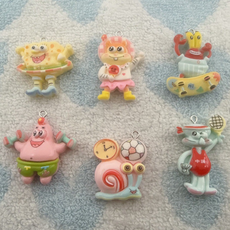 Gaming Accessories Gifts - 10 pendenti in resina a forma