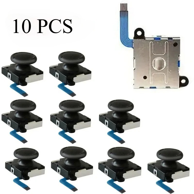 Japanese Gaming Accessories - 10 pz/set Sostituzione Joystick Analogico ThumbStick