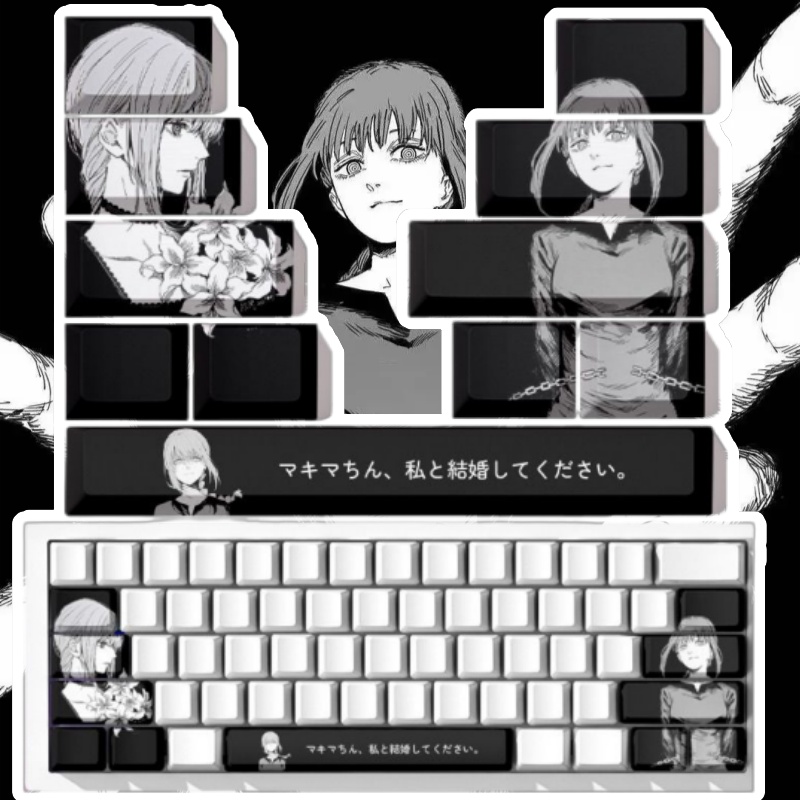 Keycaps a Tema Chainsaw Man Ma - Gaming Accessories Aesthetic recensione e prezzo