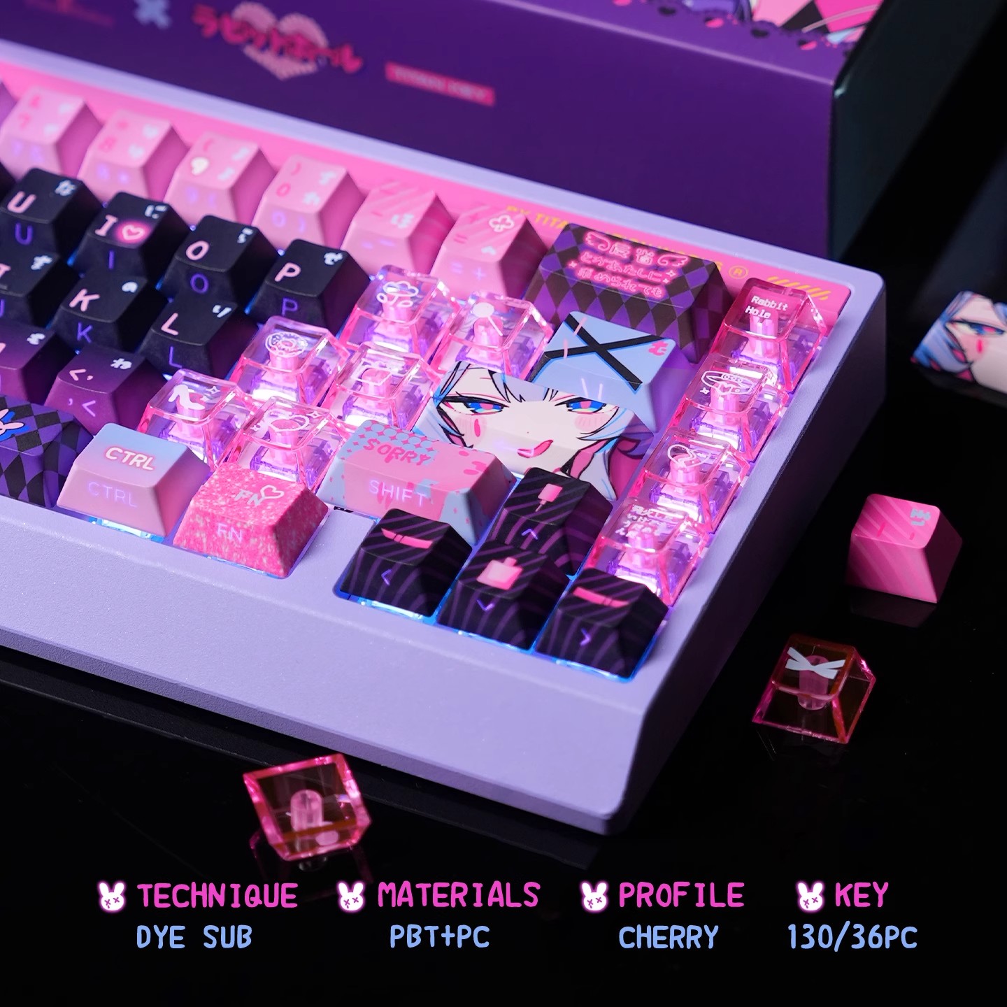 Set di Tasti Personalizzati a  - Gaming Accessories Aesthetic recensione e prezzo