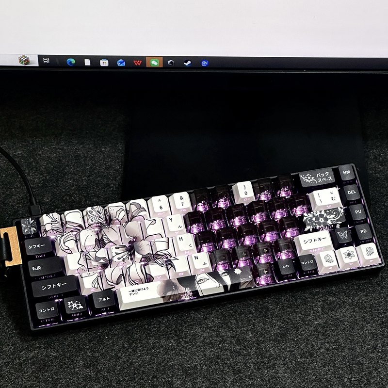 Keycap a tema Reze di Chainsaw - Gaming Accessories Aesthetic recensione e prezzo