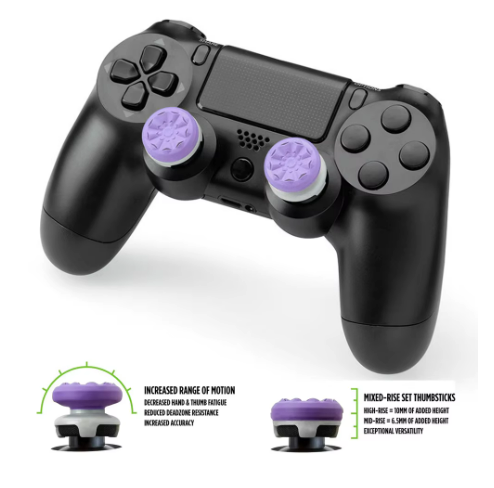 2 pezzi di impugnature in sili - Gaming Accessories Ps4 recensione e prezzo