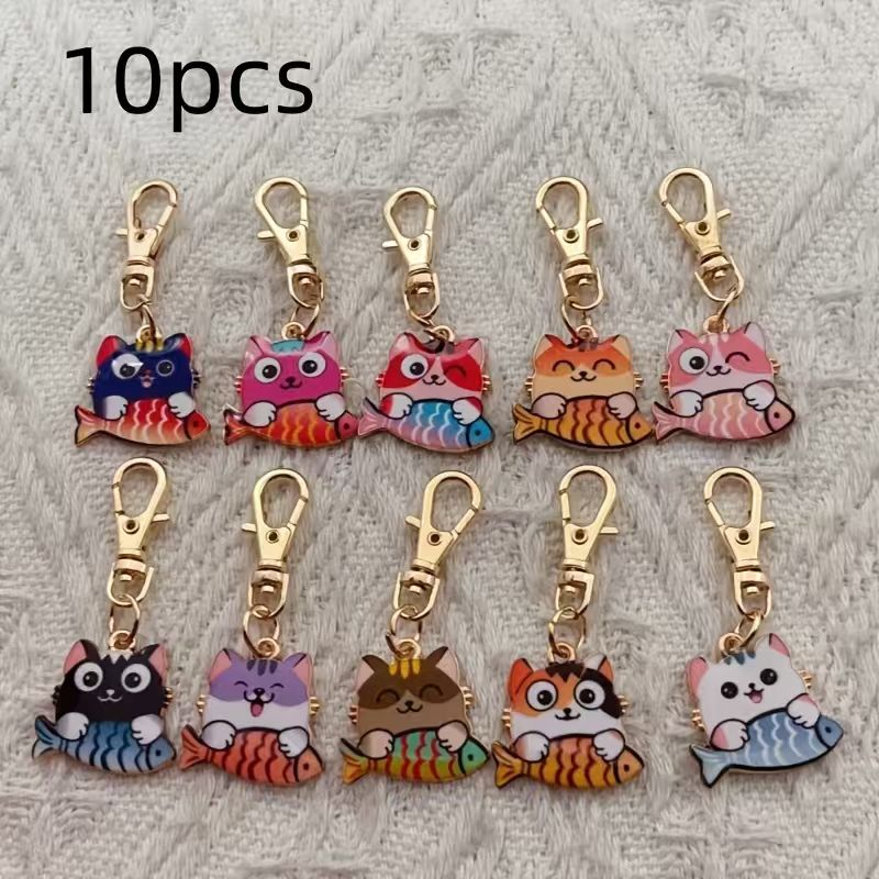 Portachiavi con gatto stampato - Gaming Accessories Gifts recensione e prezzo